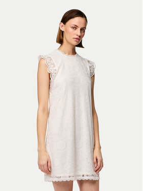 Pieces Pieces Sukienka codzienna Olline 17146419 Biały Regular Fit
