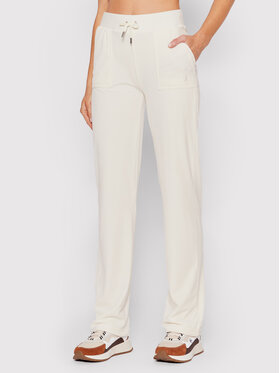 Juicy Couture Juicy Couture Παντελόνι φόρμας Del Ray JCAP180 Μπεζ Regular Fit