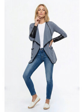 FIGL FIGL Narzutka M1361 Szary Regular Fit