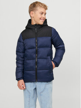 Jack&Jones Junior Jack&Jones Junior Kurtka puchowa 12236884 Granatowy Regular Fit