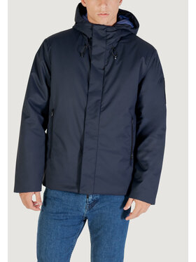 EA7 Emporio Armani EA7 Emporio Armani Cappotto CABAN COAT Blu Modern Fit