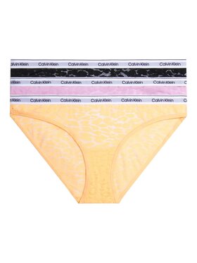 Calvin Klein Calvin Klein Figi BIKINI 3PK 000QD5069E Kolorowy