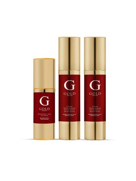 Gold Serums Gold Serums Zestaw podstawowy przeciwstarzeniowy Gold Serums Zestaw do pielęgnacji