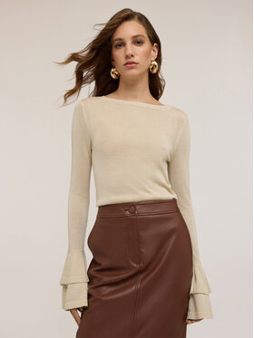 Motivi Motivi Maglione M370W003453N0S1 Crema Regular Fit