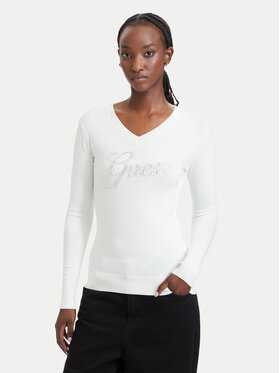 Guess Guess Kampsun W6YR29 Z0977 Kreemjas Regular Fit