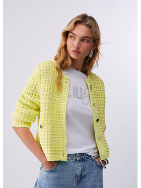 Liu Jo Liu Jo Cardigan WA6420MA97P10620 Giallo Regular Fit