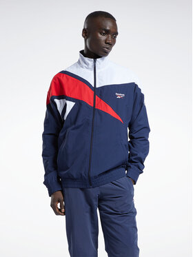 Reebok Reebok Sweatshirt Classics Vector Track Top H54456 Blau Regular Fit