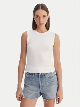 Calvin Klein Jeans Calvin Klein Jeans Felső LV047B265G Fehér Slim Fit
