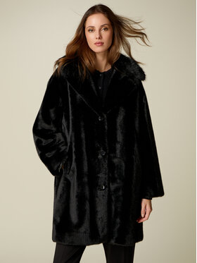 Oltre Oltre Cappotto invernale 0083J100165N033 Nero Over Fit