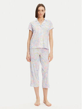 LAUREN RALPH LAUREN LAUREN RALPH LAUREN Pyžamo ILN92421 Modrá Regular Fit
