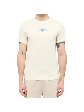 Mustang Mustang T-Shirt AUSTIN Beżowy Regular Fit