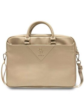 Guess Guess Torba na laptopa Uniwersalne Złoty
