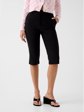 Guess Guess Kalhoty z materiálu 183180 Černá Slim Fit