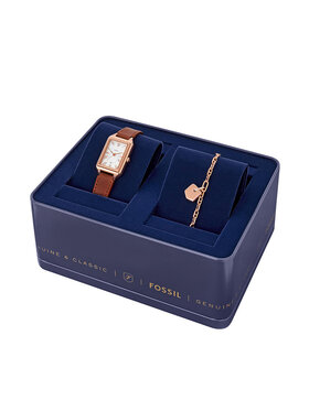 Fossil Fossil Ρολόι ES5377SET Καφέ