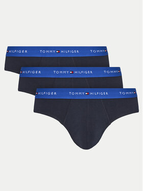 Tommy Hilfiger Tommy Hilfiger Set 3 perechi de slipuri UM0UM02904 Negru