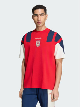 adidas adidas Koszulka techniczna 172269 Czerwony Loose Fit
