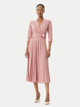 Rinascimento Rinascimento Коктейльна сукня CFC0122980003 Рожевий Regular Fit