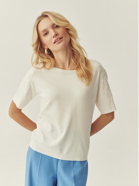 TATUUM TATUUM Bluzka LERAZ Biały Classic Fit