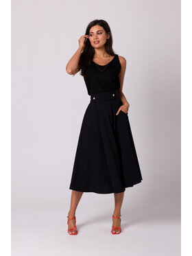 BeWear BeWear Sukně B265 Černá Regular Fit