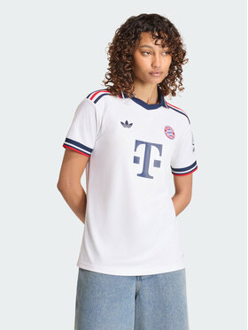 adidas adidas Koszulka techniczna 171368 Biały Regular Fit