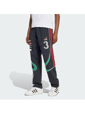 adidas adidas Spodnie dresowe TEAMGEIST MOTO Czarny Loose Fit
