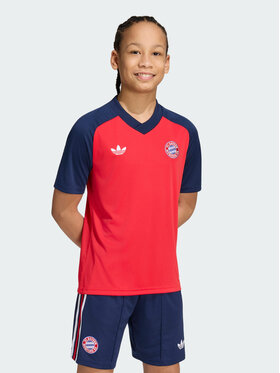 adidas adidas Koszulka techniczna 171371 Czerwony Regular Fit