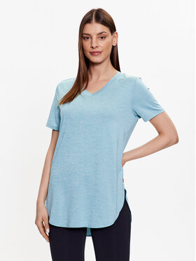 Skechers Skechers Технічна футболка Diamond Blissful W1TS336 Голубий Relaxed Fit
