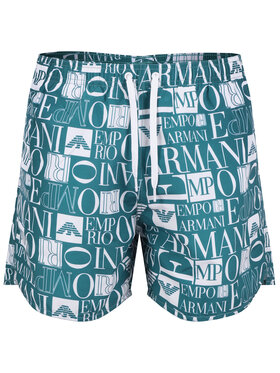 Emporio Armani Underwear Emporio Armani Underwear Szorty kąpielowe 2117402R481 Turkusowy