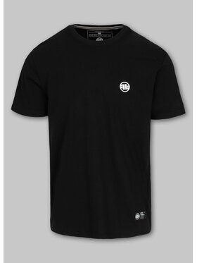 PITBULL PITBULL T-Shirt Koszulka męska Garment Washed SMALL LOGO XXL Czarny Regular Fit