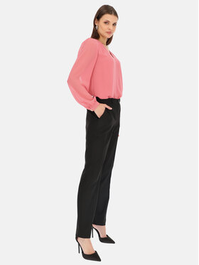 Potis & Verso Potis & Verso Spodnie garniturowe Jasmina Czarny Regular Fit