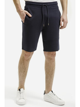 Cross Jeans Cross Jeans Szorty sportowe 49075-001 Granatowy Regular Fit