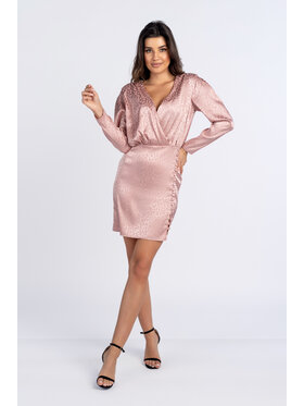 Salme Salme Sukienka elegancka Drea Różowy Regular Fit