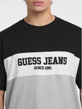 Guess Jeans Guess Jeans T-Shirt 175283 Szary Classic Fit