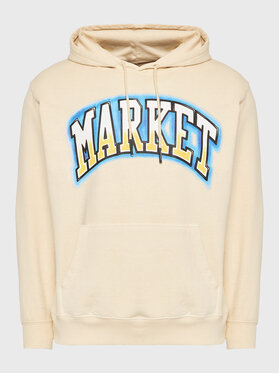Market Market Sweatshirt SMILEY 397000465 Beige Regular Fit