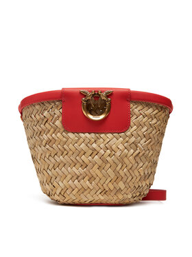 PINKO PINKO Ročna torba Love Summer Bucket PE 25 PLTT 103325 A1RL Bež