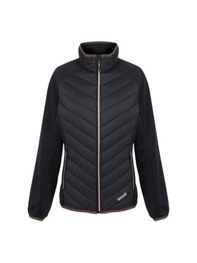 Regatta Regatta Kurtka outdoor Carletta IX Czarne rodowanie Long Fit