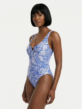 Seafolly Seafolly Jednodílné plavky C Shells 11183-328 Modrá