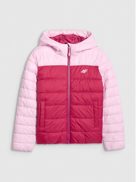4F 4F Kurtka puchowa OUTERWEAR Różowy Regular Fit