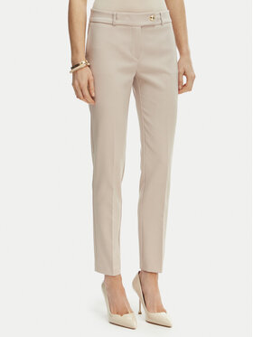 Rinascimento Rinascimento Текстилни панталони CFC0128638003 Бежов Slim Fit