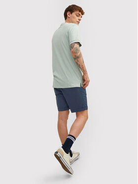 Jack&Jones Kratke Hlače Iz Tkanine Sky 12210139 Mornarsko Modra Regular Fit