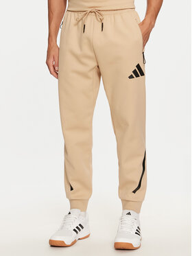 adidas adidas Спортивні штани Z.N.E. JE7539 Бежевий Regular Fit