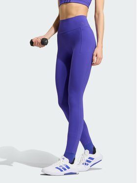 adidas adidas Legginsy 168175 Fioletowy Fitted Fit