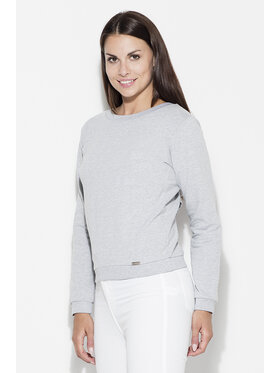 Lenitif Lenitif Blusa K350 Grigio Regular Fit