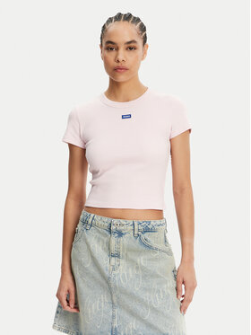 HUGO HUGO Футболка Baby 50510749 Рожевий Slim Fit