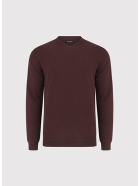 Pako Lorente Pako Lorente Sweter P26WN-2X-010 Brązowy Straight Fit