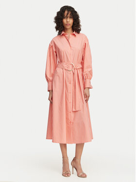 LOLA CASADEMUNT LOLA CASADEMUNT Сукня-сорочка MS2616039 Кораловий Regular Fit