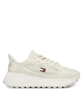 Tommy Jeans Tommy Jeans Snīkeri Tjw Sporty Knit Runner EN0EN02962 Balts