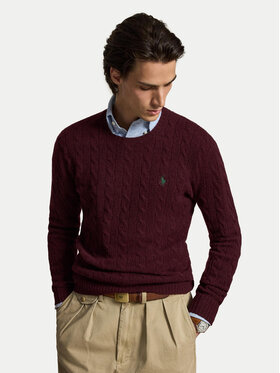 Polo Ralph Lauren Polo Ralph Lauren Džemperis 710876762011 Bordo Regular Fit