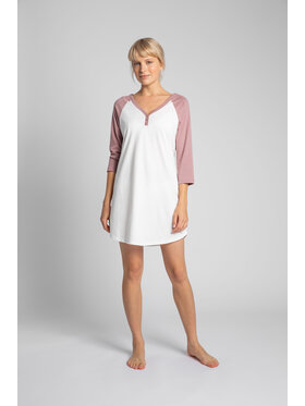 LaLupa LaLupa Koszula nocna LA018 Biały Comfortable Fit