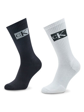 Calvin Klein Jeans Calvin Klein Jeans Lot de 2 paires de chaussettes hautes homme 701223260 Multicolore